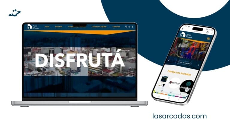 Pasaje Las Arcadas – Plataforma Web de Directorio y Locales del Centro Comercial